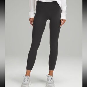 Lululemon Wunder Under Smooth Cover High-Rise Tight - Graphite Grey - 25”